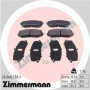 24346.170.1 ZIMMERMANN КомплеК т гальмівних колодок, дискове гальмо