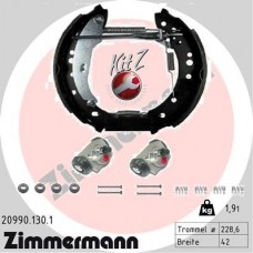 20990.130.1 ZIMMERMANN Комплект гальмівних колодок