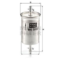 WK 5003 MANN-FILTER Паливний фільтр