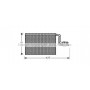 BWV364 AVA QUALITY COOLING Випарник кондиціонера