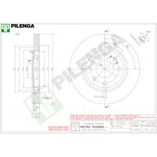 V174 PILENGA Гальмівний диск