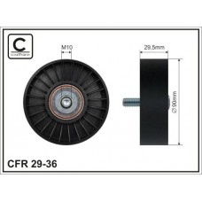 29-36 CAFFARO Паразитный / ведущий ролик, Поліклиновий ремінь