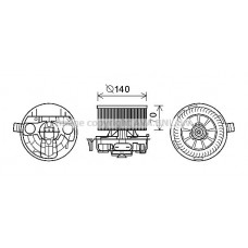 RT8574 AVA QUALITY COOLING Вентилятор салону