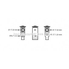 CN1244 AVA QUALITY COOLING Розширювальний клапан кондиціонера