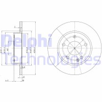 BG3394 DELPHI Гальмівний диск