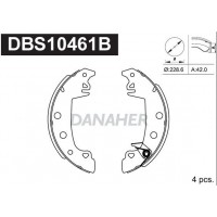 DBS10461B DANAHER Комплект гальмівних колодок