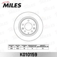 K010159 MILES Гальмівний диск