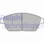 LP2170 DELPHI КомплеК т гальмівних колодок, дискове гальмо