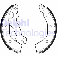 LS2027 DELPHI Комплект гальмівних колодок, стояночная тормозная система
