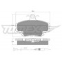 TX 11-78 TOMEX Brakes КомплеК т гальмівних колодок, дискове гальмо
