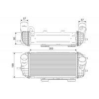 818538 VALEO Интеркулер