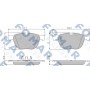 FO 861481 FOMAR Friction КомплеК т гальмівних колодок, дискове гальмо