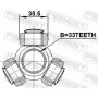 2116-GE33 FEBEST Муфта с шипами, Привідний вал