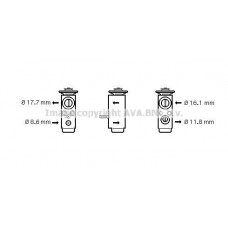OL1352 AVA QUALITY COOLING Розширювальний клапан кондиціонера