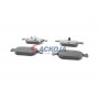 A26-0246 ACKOJA Комплект гальмівних колодок дисковий гальм