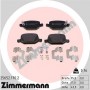 25652.170.2 ZIMMERMANN Комплект гальмівних колодок дисковий гальм