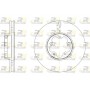 61568.10 ROADHOUSE Гальмівний диск