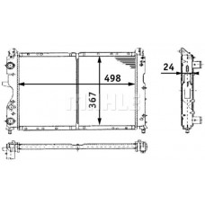 WG2183624 WILMINK GROUP Радіатор охолодження двигуна