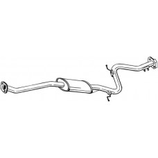 283-375 BOSAL Середній глушник вихлопних газів