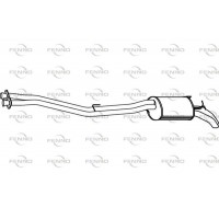 P3745 FENNO Глушник вихлопних газів кінцевий