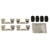 PFK702 TRW Комплектуючі колодки дискового гальма