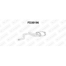FD30196 VENEPORTE Середній глушник вихлопних газів