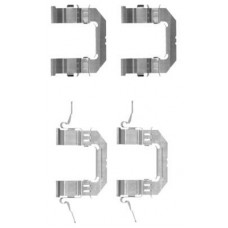 8DZ 355 203-741 HELLA Комплектуючі колодки дискового гальма