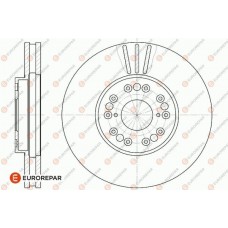 1642763680 EUROREPAR Гальмівний диск