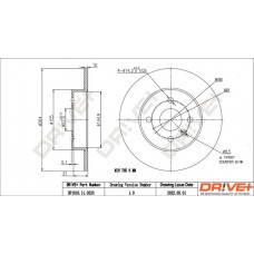 DP1010.11.0233 Dr!ve+ Гальмівний диск