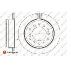 1642778180 EUROREPAR Гальмівний диск