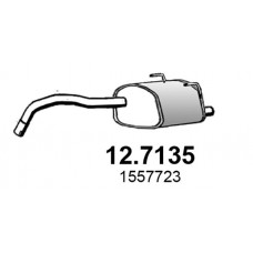 12.7135 ASSO Глушник вихлопних газів кінцевий