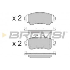BP3491 BREMSI Комплект гальмівних колодок дисковий гальм