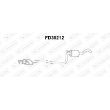 FD30212 VENEPORTE Предглушник вихлопних газів