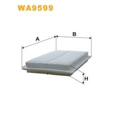 WA9599 WIX FILTERS Повітряний фільтр