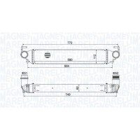 351319205620 MAGNETI MARELLI Интеркулер