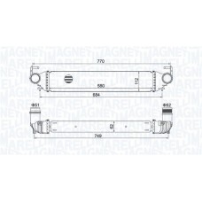 351319205620 MAGNETI MARELLI Интеркулер