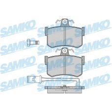 5SP341 SAMKO Комплект гальмівних колодок дисковий гальм