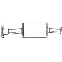 37310 SIGAM Предглушник вихлопних газів