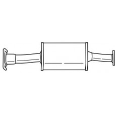 37310 SIGAM Предглушник вихлопних газів