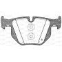BPA0381.61 OPEN PARTS КомплеК т гальмівних колодок, дискове гальмо