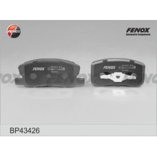 BP43426 FENOX Комплект гальмівних колодок дисковий гальм
