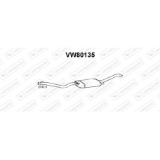 VW80135 VENEPORTE Глушник вихлопних газів кінцевий