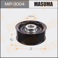 MIP-3004 MASUMA Паразитный / ведущий ролик, Поліклиновий ремінь