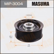 MIP-3004 MASUMA Паразитный / ведущий ролик, Поліклиновий ремінь