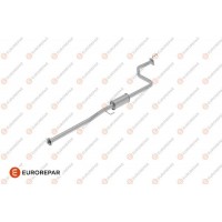 E12813J EUROREPAR Середній глушник вихлопних газів