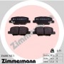 25688.150.1 ZIMMERMANN Комплект гальмівних колодок дисковий гальм