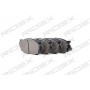 402B0650 RIDEX Комплект гальмівних колодок дисковий гальм