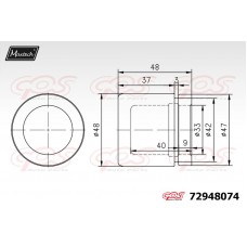 72948074 MAXTECH Поршень корпус скоби гальма