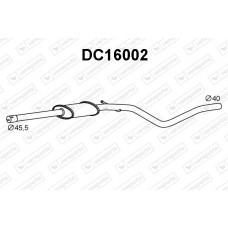 DC16002 VENEPORTE Предглушник вихлопних газів