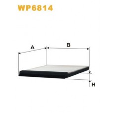 WP6814 WIX FILTERS Фільтр повітря у внутрішньому просторі